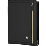 Wenger Husa penru Laptop si Tableta Wenger Amelie Women’s Zippered Padfolio, Negru, Wenger