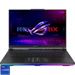 Laptop Gaming ASUS ROG Strix SCAR 16 G634JY cu procesor Intel® Core™ i9-13980HX pana la 5.60 GHz, 16", QHD+, 240Hz, 32GB, 1TB SSD, NVIDIA® GeForce RTX™ 4090 16GB GDDR6 TGP 175W, No OS, Off Black
