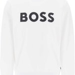 Hugo Boss Logo Print Sweatshirt BLACK, Hugo Boss