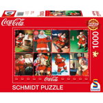 Schmidt Spiele Coca-Cola - Santa Claus, jigsaw puzzle (1000 pieces), Schmidt Spiele