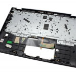 Tastatura Lenovo AP173000900 Neagra cu Palmrest gri inchis iluminata backlit
