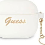 
        Carcasa Guess GUA3LSCHSH Silicone Charm Heart compatibila cu Apple AirPods 3 Alb        Cod produs: 59279
      