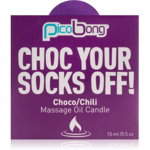 Pico Bong Massage Oil Candle lumânare de masaj Choco & Chilli 15 ml, Pico Bong