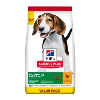 Hill's SP Canine Puppy Medium Pui, Value Pack, 18 Kg, Hill's Science Plan