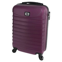 Quasar & Co. Troler cabina Quasar & Co.®,Line,55x36x20cm,fermoar antifurt,cifru,4 roti 360°,ABS,Mov