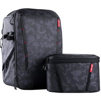 Accesoriu Camera Video Actiune Set rucsac si geanta umar pentru camere video, foto, laptop, tableta si accesorii  OneMo 2 25L + 5L Gri Camo, PGYTECH