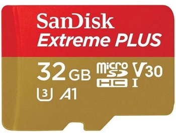 Extreme Plus, microSDHC, 32GB Clasa 10, UHS-I, U3 + Adaptor microSD, SanDisk