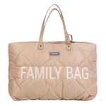 Geanta matlasata Childhome Family Bag Bej, Childhome