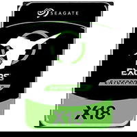 Seagate Hard Disk Seagate Exos X18 ST10000NM018G, 10TB, 3,5, interfataSATA 6 Gb/s, 7.200 rpm, tehnologie SuperParity, HelioSeal, protectie organica a suprafetei, Seagate