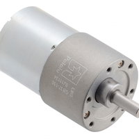Pololu motor electric metalic 24V, 150:1, 37Dx57L, pinion elicoidal