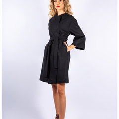 Couture de Marie, Palton din amestec de lana, Negru Couture de Marie, Palton din amestec de lana, Negru