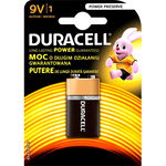 Baterie alcalina, Duracell, Basic 9V, blister 1 bucata, Duracell