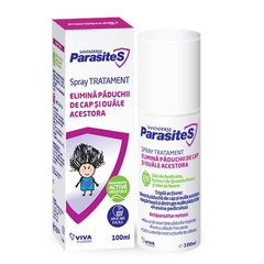 Spray tratament impotriva paduchilor, 3 ani+, 100 ml, Parasites