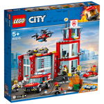 Statie de pompieri lego city, Lego