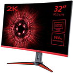 Monitor LED HG324QJB 32 Curved 2560 x 1440 2K QHD 2ms, Hannspree