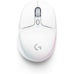 Mouse Gaming Wireless LOGITECH G705 LIGHTSYNC RGB, Dual-Mode, 8200 dpi, Bluetooth, alb