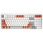 Tastatura Gaming Redragon Gloria RGB White Red Switch Mecanica Compact K664WOG-RGB