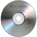 Mediu optic CD-R 52x 700MB Extra Protection Surface, Verbatim