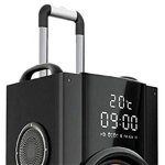 Boxa portabila PNI FunBox BT201 cu Bluetooth 200W Mixer acumulator 5000 mAh MP3 player Radio FM slot micro SD USB AUX IN Display Microfon PNI-BT201
