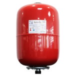 Vas expansiune termic Fornello 24 litri, vertical culoare rosu, presiune maxima 10 bar, membrana EPDM, Fornello