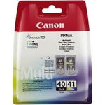 Set de cartuse cerneala canon pg-40 + cl-41 pentru imprimante pixma