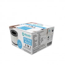 Filtru 3 in 1 cu TRUE HEPA si Carbon pentru purificatorul AlecoAir P14 MINIO, compatibil si cu P15 KIDDO, AlecoAir