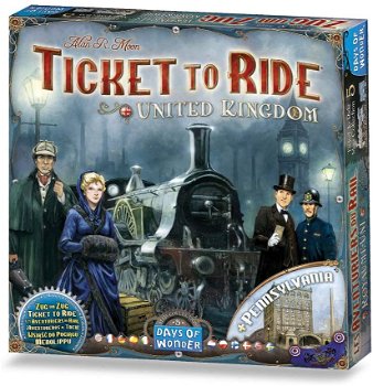 Joc de societate Ticket to Ride extensie Collection UKPennsylvania limba engleza, ""