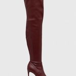 Steve Madden cizme Keandra femei, culoarea bordo, cu toc cui, SM11002678, Steve Madden