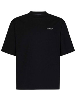 Off-White Off-White Scratch Tab Skate T-shirt BLACK, Off-White
