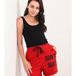 Pantaloni Scurti Dama Don't Quit Marsala