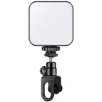 Lampa LED pentru Selfie si Videoconferinta PL81 Bi Color Alb/Negru, Neewer