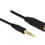 Cablu prelungitor Delock audio jack 3.5mm 1m 84666