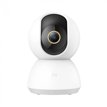 Camera de supraveghere Xiaomi Mi 360 Home Security Camera 2K Alb, 3MP, Panorama, IR, Wi-Fi, Cloud, Slot memorie, Global