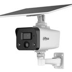 Camera de supraveghere 4G cu panou solar si baterie, 4 MP, Iluminare duala, microfon si difuzor, slot MicroSD, Dahua IPC-HFW2441DG-4G-SP-B-0360B