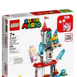 Lego Super Mario Cat Peach Suit And Frozen Tower Expansion Set (71407) 