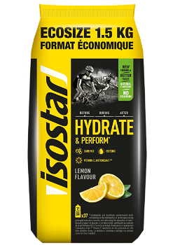 Pudra izotonica Lemon Ecosize, 1.5kg, Isostar, Isostar