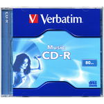 Verbatim CD-R AUDIO 80MIN MUSIC LIFE PLUS Jewel Case, VERBATIM