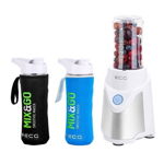 Blender ECG Mix & Go, 500 W, 570/400 ml, functie implus, 3 recipiente, ECG