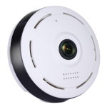 Camera Supraveghere Video Techstar® D80, HD 960P, Wireless, Iluminare LED, 360°, Detectare Miscare, Microfon, Difuzor
