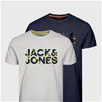 Jack&Jones Junior Set 2 tricouri Ramp 12222558 Colorat Regular Fit, Jack&Jones Junior