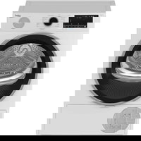 Beko Uscator de rufe Beko B5T60236W, Pompa de caldura, 10 kg, 15 programe, Clasa E, SteamCure, RecycledDry, Motor ProSmart Inverter, Alb, Beko