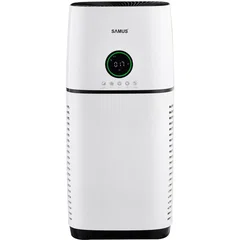 Purificator aer Samus Expert 66 WiFi, 500 mc/h, 65 W, suprafata de acoperire 66 mp, Wi-Fi, control touch, 4 trepte, afisaj digital, timer, ionizare, filtru HEPA, alb