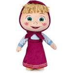 Jucarie din plus Masha cu rochie, Masha & The Bear, 26 cm