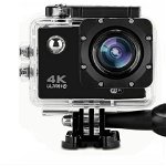 Camera Video Sport, 4K - Ultra HD, Wifi, Waterproof 30 M, 2" LCD, 170 Grade + Accesorii Prindere Cadou