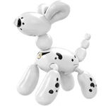 Caine Robot inteligent iUni K32A, Balloon Dog, 50 Comenzi, Control tactil, Telecomanda, Alb-Negru, iUni