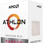 Procesor AMD Athlon™ 240GE, Radeon Vega Graphics, Dual Core, 3.5GHz, Socket AM4, Box