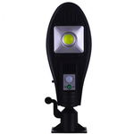 Lampa Solara Stradala Klausstech, 100w, Buton On/off, Senzor De Miscare, Design Compact Si Ergonomic, Usor De Instalat, Negru, KlaussTech