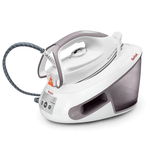 Statie de calcat TEFAL Express Anti-Calc SV80, 2800W, 400g/min, 1.8l, talpa Durilium Airglide, Alb/Gri