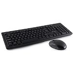 Tastatura si mouse Wireless LOGIC LKM-101W negru MK-LC-LKM-101W