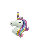 Balon folie, Unicorn multicolor, 90 cm, Engros, 